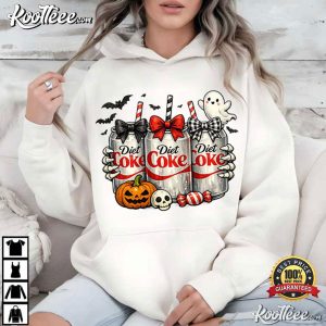 Halloween Diet Coke Fall Lover Spooky Season T-Shirt Halloween Diet Coke Fall Lover Spooky Season T Shirt (3)