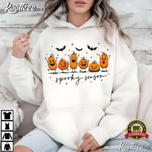 Cute Halloween Pumpkin Spooky Season Fall Autumn T Shirt (3)