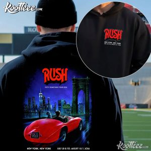 Rush New York 2026 At Madison Square Garden Red Barchetta T-Shirt Rush New York 2026 At Madison Square Garden Red Barchetta T Shirt (4)