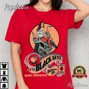 The Black Keys Richmond Allianz Amphitheater Rock Music T Shirt (4)