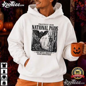 National Parks Ghost Camping Funny Outdoor T Shirt (4)