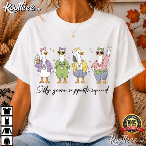 Silly Goose Support Squad Special Education Teacher Back To School T Shirt (1)