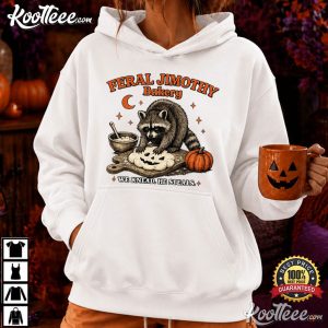 Spooky Season Raccoon Halloween Feral Jimothy Bakery T-Shirt Spooky Season Raccoon Halloween Feral Jimothy Bakery T Shirt (3)