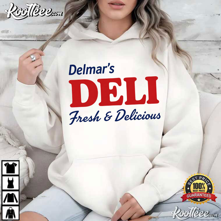 Grocery Store Delmar's Deli Fresh And Delicious Vintage T-Shirt Grocery Store Delmar's Deli Fresh And Delicious Vintage T-Shirt