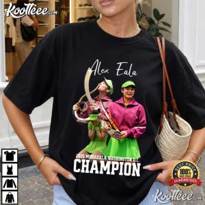 Alex Eala Champion Vintage Filipino Tennis T Shirt (1)