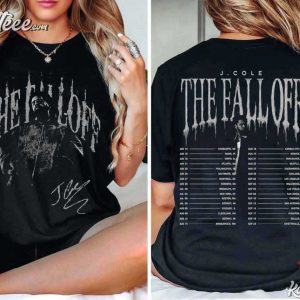J Cole The Fall Off World Tour 2026 Album Merch Graphic T Shirt (4)
