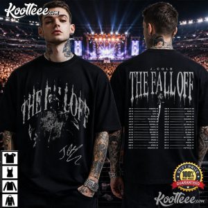 J Cole The Fall Off World Tour 2026 Album Merch Graphic T Shirt (2)