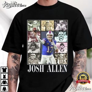 Josh Allen Buffalo Football Era NFL Sports Fan T Shirt (4)