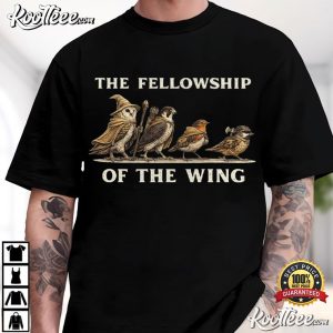 The Fellowship Of The Wing Funny Birds T Shirt (1)