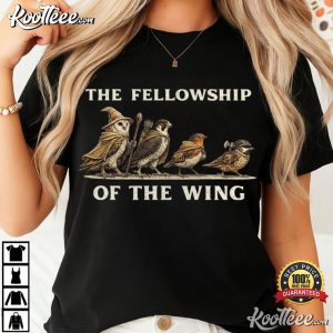The Fellowship Of The Wing Funny Birds T-Shirt The Fellowship Of The Wing Funny Birds T Shirt (2)