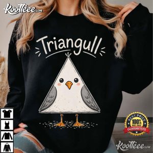 Triangull Cute Triangle Seagull Funny Bird Pun T-Shirt Triangull Cute Triangle Seagull Funny Bird Pun T Shirt (4)