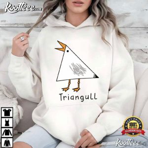 Triangull Triangle Seagull Bird Pun Funny Geometric Sea Gull T Shirt (4)