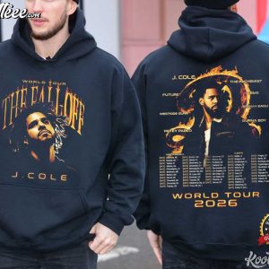 J Cole The Fall Off World Tour 2026 Graphic Hip Hop Fan Gift T Shirt (3)