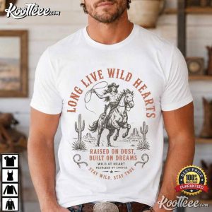 Long Live Wild Women Vintage Women's Rights Cowgirl T Shirt (1)