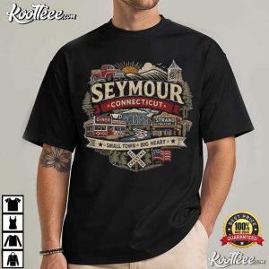 Seymour Connecticut Small Town Big Heart T Shirt (1)