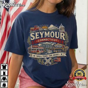 Seymour Connecticut Small Town Big Heart T-Shirt Seymour Connecticut Small Town Big Heart T Shirt (3)