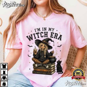 Halloween I'm In My Witch Era Pumpkin Spice Witch Spooky Season T Shirt (4)