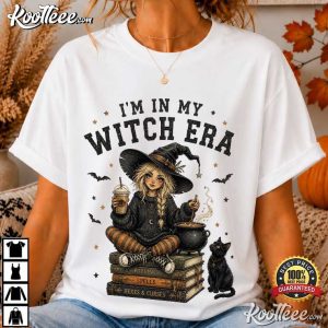 Halloween I'm In My Witch Era Pumpkin Spice Witch Spooky Season T Shirt (1)