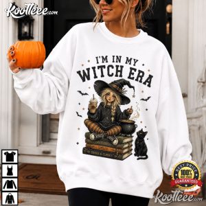Halloween I'm In My Witch Era Pumpkin Spice Witch Spooky Season T Shirt (3)