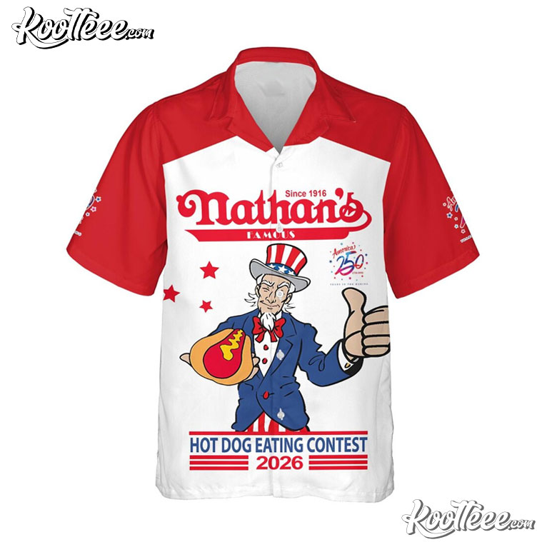 Joey Chestnut Hot Dog Eating Contest Champion 76 Winner Hawaiian Shirt Joey Chestnut Hot Dog Eating Contest Champion 76 Winner Hawaiian Shirt