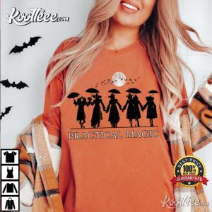 Halloween Practical Magic Witch Movie T Shirt (4)