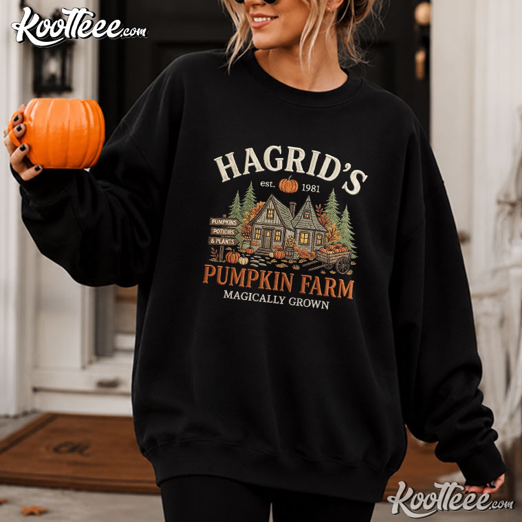 Halloween Pumpkin Farm Fall Witchy Autumn Embroidered Sweatshirt Halloween Pumpkin Farm Fall Witchy Autumn Embroidered Sweatshirt