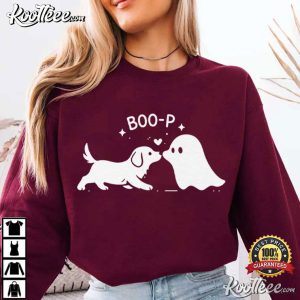 Boop Dog Ghost Funny Halloween Cute Spooky T-Shirt Boop Dog Ghost Funny Halloween Cute Spooky T Shirt (2)