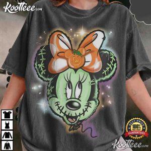 Disney Zombie Mickey Minnie Balloons Halloween Retro Couple Shirts Disney Zombie Mickey Minnie Balloons Halloween Retro Couple Shirts (3)