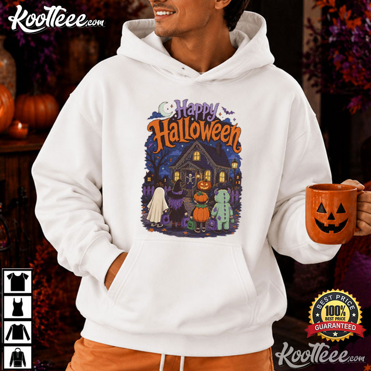 Happy Halloween Cute Fun Teacher Spooky T-Shirt Happy Halloween Cute Fun Teacher Spooky T-Shirt