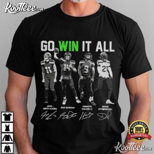 Seattle Football Sam Darnold JSN Kenneth Witherspoon Game Day T Shirt (1)