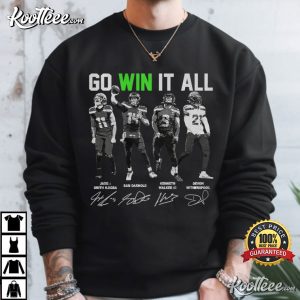 Seattle Football Sam Darnold JSN Kenneth Witherspoon Game Day T Shirt (3)