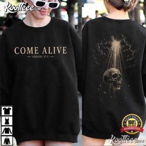 Come Alive Ezekiel 37 Christian Halloween Skeleton T Shirt (4)