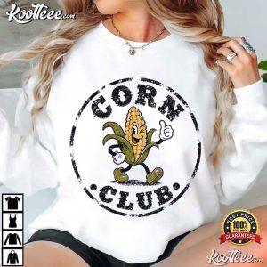 Side Dish Lover Corn Club Retro Mascot Funny Thanksgiving Food T-Shirt Side Dish Lover Corn Club Retro Mascot Funny Thanksgiving Food T Shirt (2)