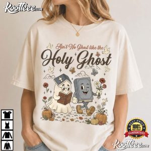 Holy Ghost Funny Christian Halloween Religious T Shirt (2)