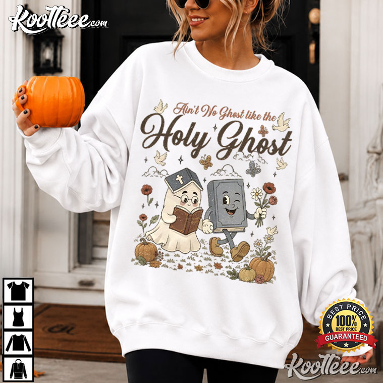 Holy Ghost Funny Christian Halloween Religious T-Shirt Holy Ghost Funny Christian Halloween Religious T-Shirt