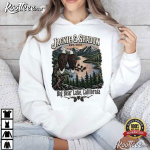 Jackie And Shadow Big Bear Bald Eagle Couple California Wildlife T-Shirt Jackie And Shadow Big Bear Bald Eagle Couple California Wildlife T Shirt (2)