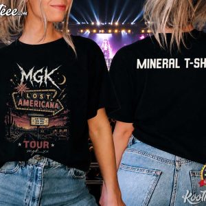 MGK Lost Americana 2026 Concert Tour Band T-Shirt MGK Lost Americana 2026 Concert Tour Band T Shirt (2)