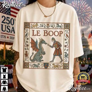 Persian Le Boop Dragon Medieval Funny Knight And Dragon T Shirt (4)