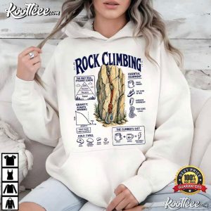 Rock Climbing Funny Sports And Fitness T Shirt (3)