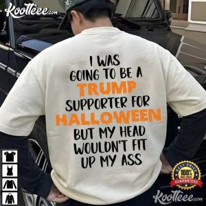 Anti Trump Halloween Funny Political Humor Sarcastic T-Shirt Anti Trump Halloween Funny Political Humor Sarcastic T Shirt (2)