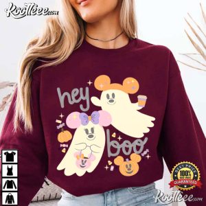 Mickey And Minnie Ghost Halloween Boo Too You T-Shirt Mickey And Minnie Ghost Halloween Boo Too You T Shirt (3)