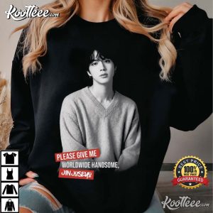 BTS Jin Vintage World Tour Bangtan Kim Seok Jin T-Shirt BTS Jin Vintage World Tour Bangtan Kim Seok Jin T Shirt (1)