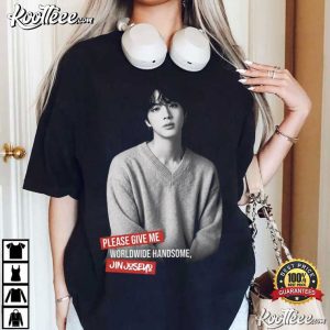 BTS Jin Vintage World Tour Bangtan Kim Seok Jin T-Shirt BTS Jin Vintage World Tour Bangtan Kim Seok Jin T Shirt (2)