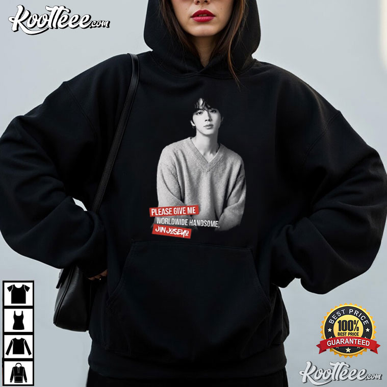 BTS Jin Vintage World Tour Bangtan Kim Seok Jin T-Shirt BTS Jin Vintage World Tour Bangtan Kim Seok Jin T-Shirt