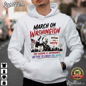 March On Washington 2026 Defend The Vote Civil Rights Protest T Shirt (4)