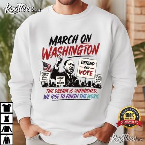 March On Washington 2026 Defend The Vote Civil Rights Protest T Shirt (1)