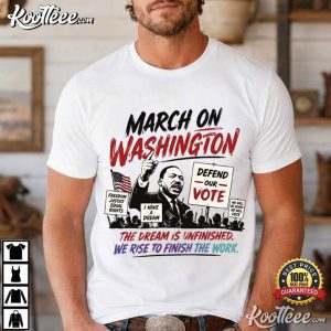 March On Washington 2026 Defend The Vote Civil Rights Protest T Shirt (3)