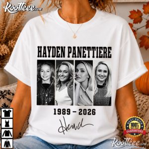 Hayden Panettiere Tribute 1989 2026 Fan Merch Movie T Shirt (4)