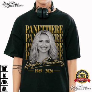 Hayden Panettiere Memorial Tribute Celebrity Remembrance T Shirt (4)