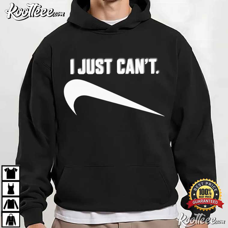 I Just Can't Spoof Graphic Funny Meme T-Shirt I Just Can't Spoof Graphic Funny Meme T-Shirt